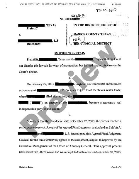 texas state court docket