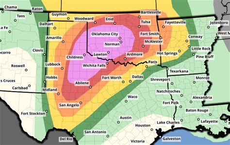 texas tornado path map