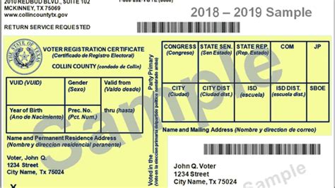 texas voter registration card lookup