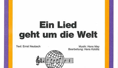 Ein Lied geht um die Welt - Notenbuch.de