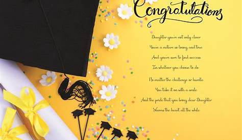 Graduation Card You Did It Congratulations Graduate With - Etsy