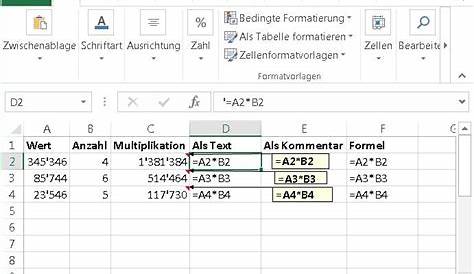 Excel Text kombinieren | pedrett.org