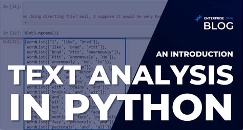 text analysis code python