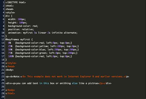 text animation css code