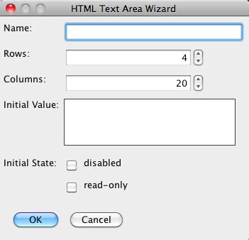 text area form in html