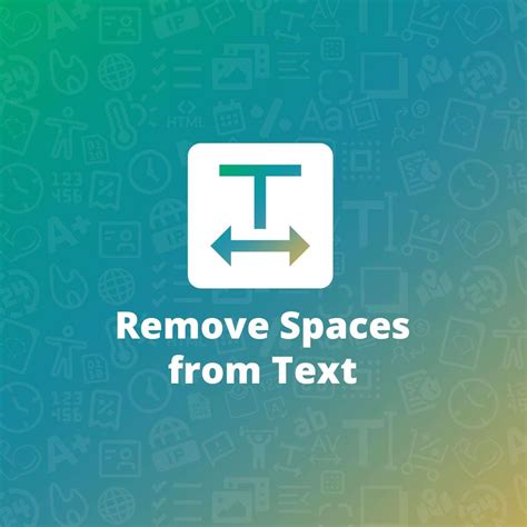 Text Editor Remove Spaces