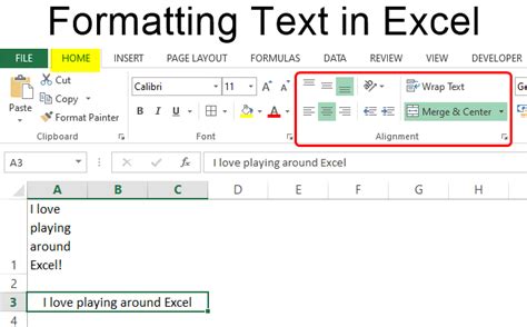 5 Excel Formatting Tips