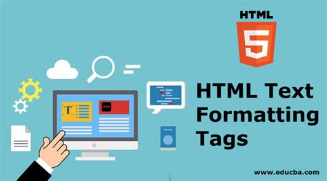 text formatting tags in html with example program