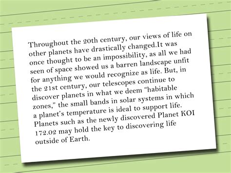 text introduction example