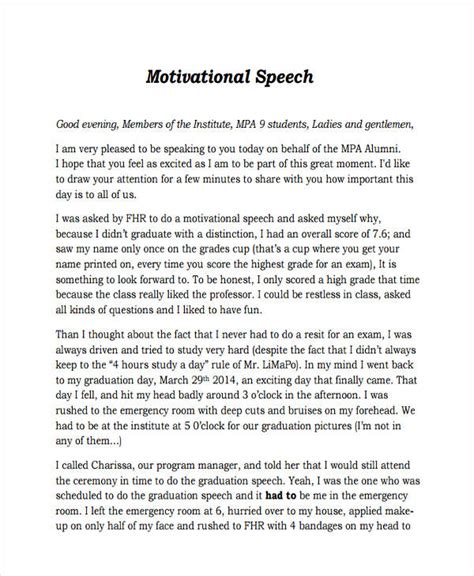 text speech examples