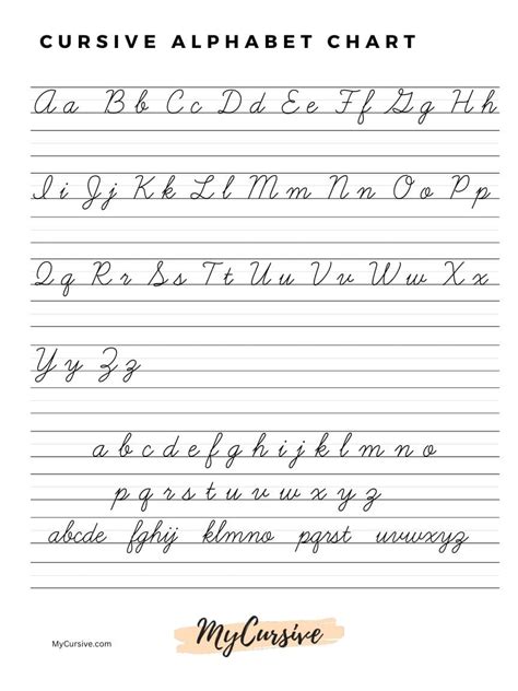 Text To Cursive Printable