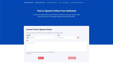 text to speech online free unlimited realistic