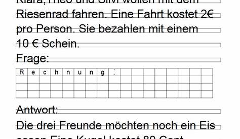 Sachaufgaben / Textaufgaben Learn German, Oskar, Kids Learning