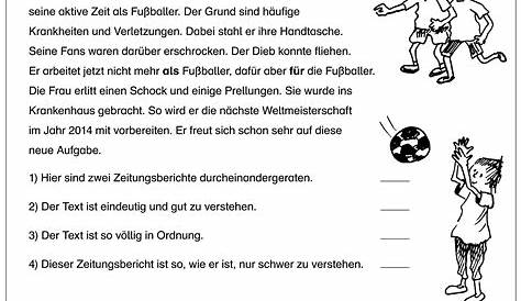 Lesen Und Verstehen über Lesetexte 4 Klasse Mit Fragen Kostenlos