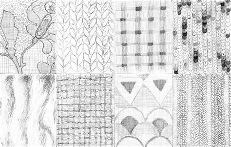 Textiles Drawing Techniques