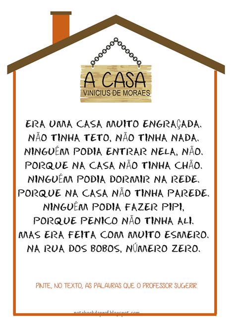 texto a casa vinicius de moraes