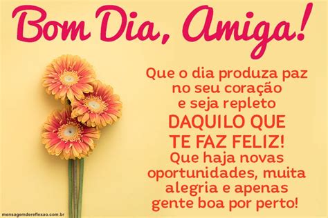 texto de bom dia para amiga