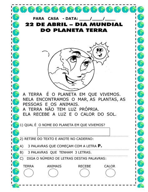 texto o planeta terra