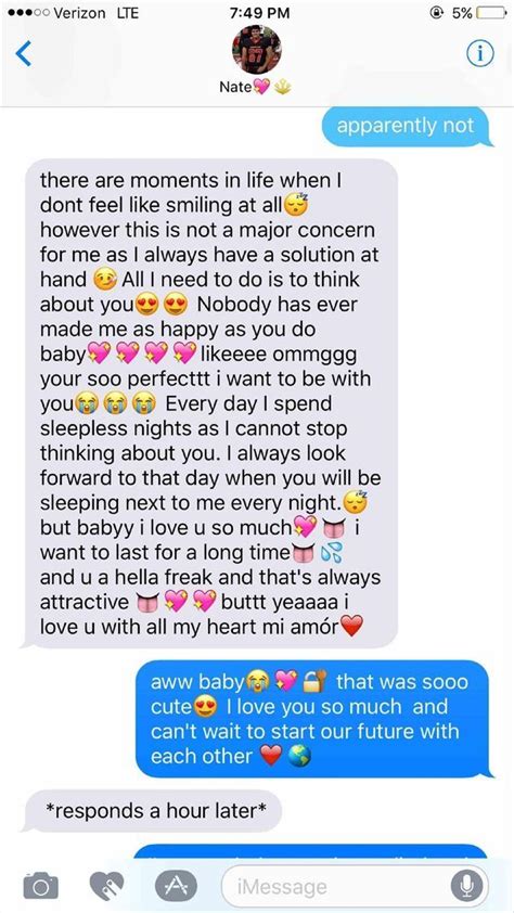texts how to make a guy fall in love with you