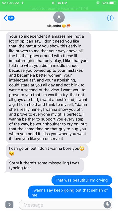 texts to send her while she's at work