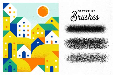 Texture Brushes For Illustrator