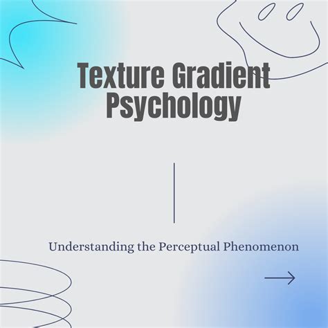 texture gradient psyology definition