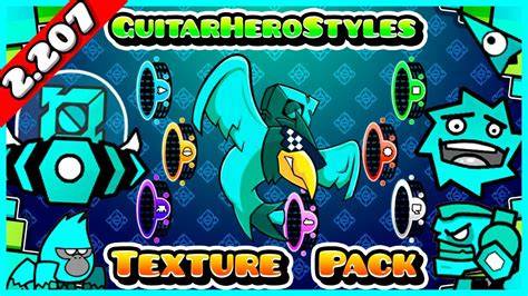 Guitarherostyles texture pack para geometry dash 2.01 android APK YouTube