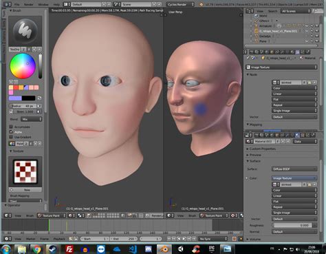 Texture Paint Not Showing In Render