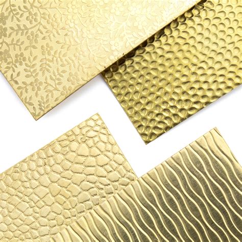 Textured Brass Sheet