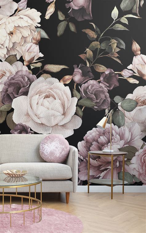 Textured Floral Wallpaper Uk