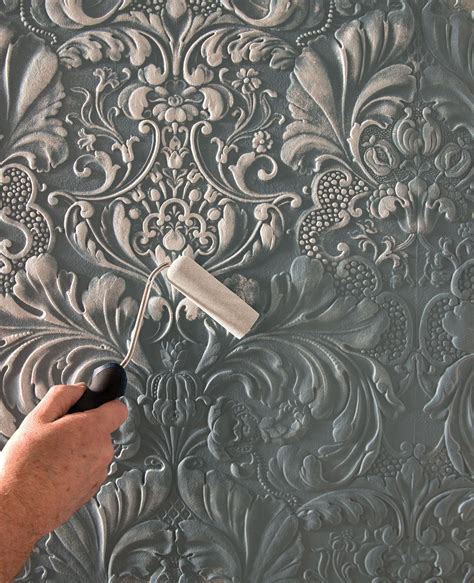 Textured Painted Wallpaper