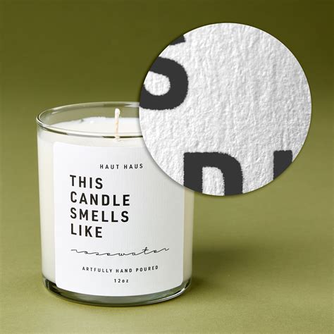 Textured Paper Labels