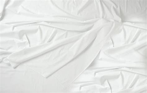 textured white sheets