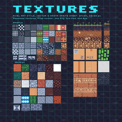 Textures For Pixel Art