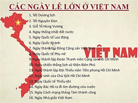 tháng 5 có những ngày lễ gì