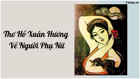 thơ hồ xuân hương về phụ nữ