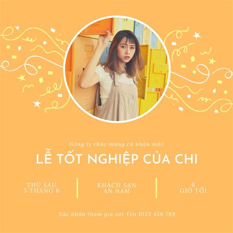 thư mời dự lễ tốt nghiệp