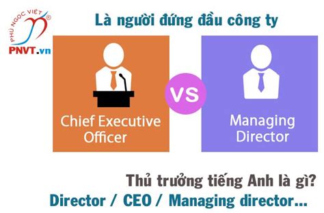 thủ trưởng tiếng anh là gì