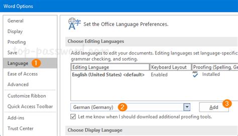 thai language pack for office 2019