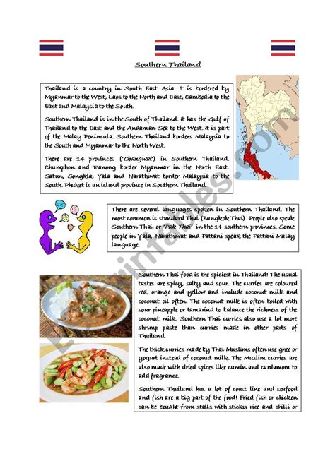 thai reading activities grade 2