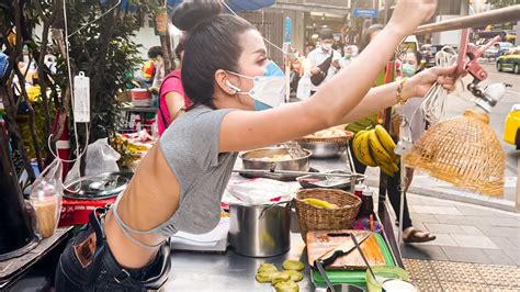 thai street food girls