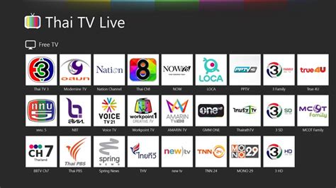 thai tv online live channels