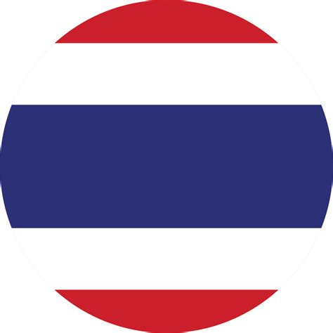 thailand flag circle