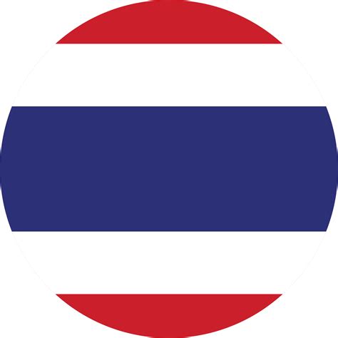thailand flag circle png