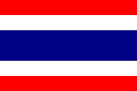 thailand flagge farben