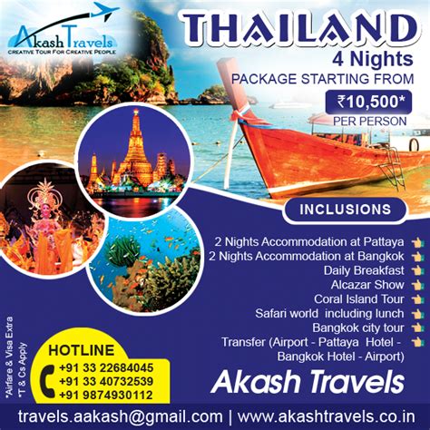thailand holiday packages from india