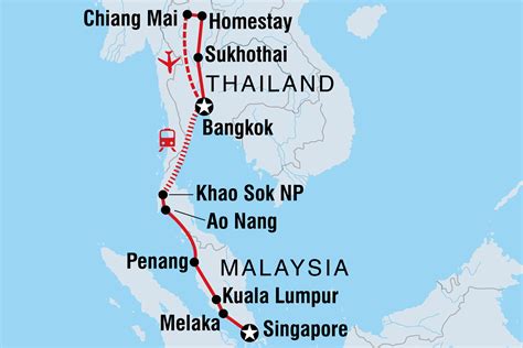 thailand to malaysia by road