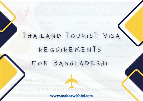 thailand tourist visa fee for bangladeshi