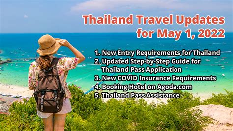 thailand travel requirements 2022