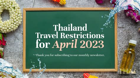 thailand travel restrictions 2023